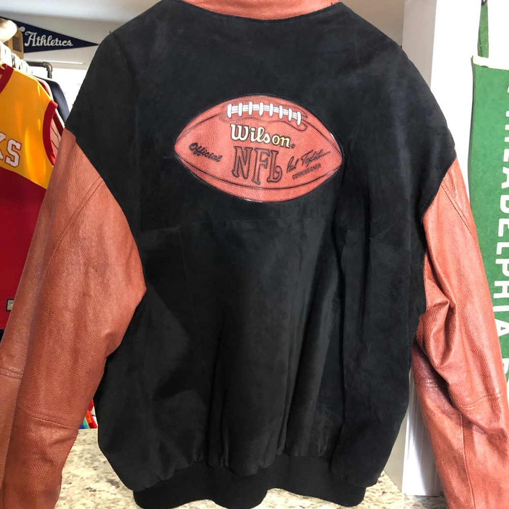 Vintage Wilson NFL Football Varsity Jacket